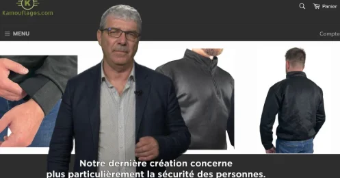 Une armure 100% camouflée pour les agents de sécurité !