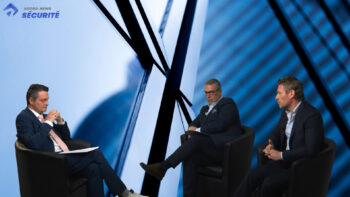 Christophe Bonamy, Président de SefProtect Et Pierrick Colin Secretaire du syndicat – Face aux Asso - Agora News Sécurité