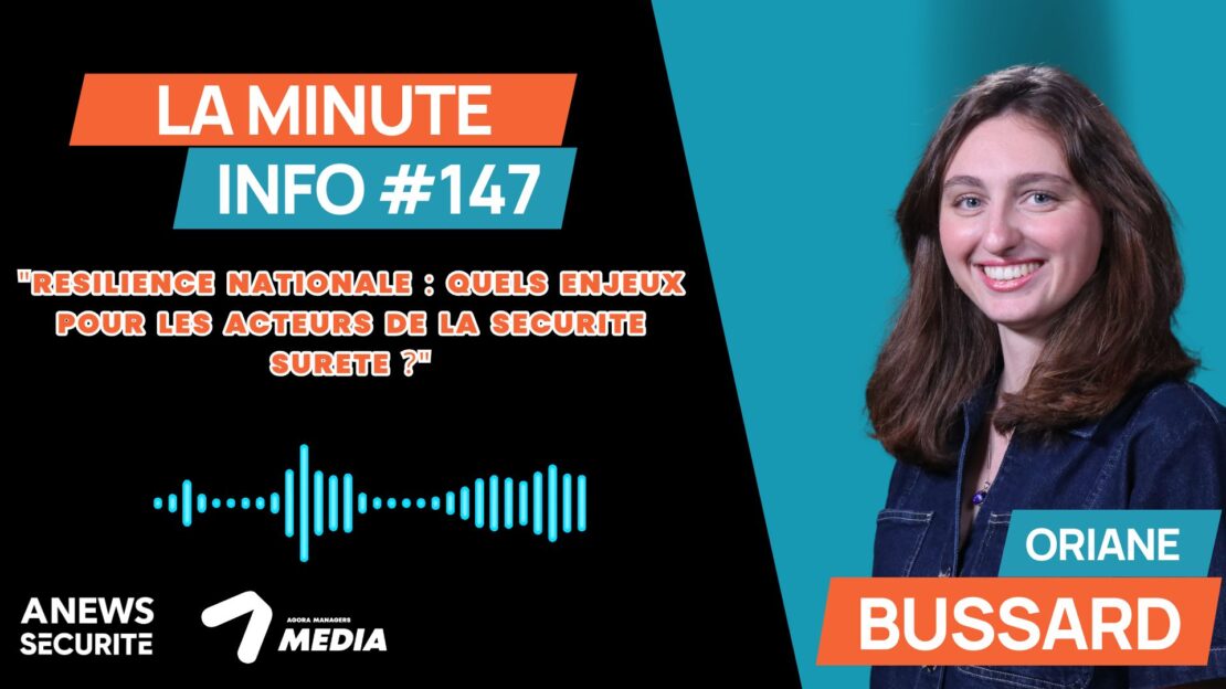 La Minute Info #147 - Agora News Sécurité